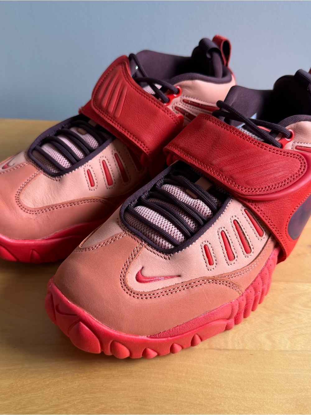 Nike x Ambush Air Adjust Force Sneakers “Light Madder Root" | Sz 8 Men